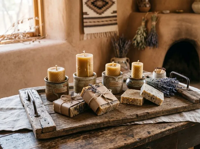Piñon & Sage Soy Candle Set (3)